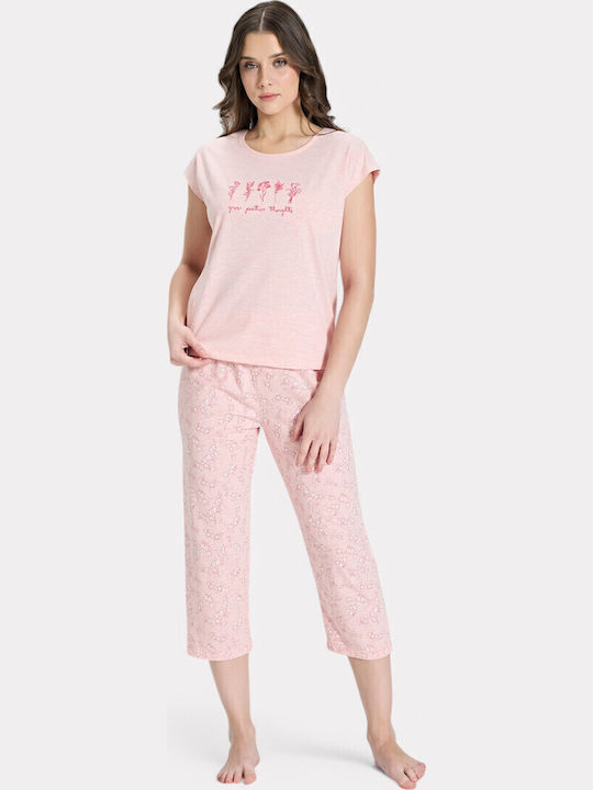 Pijadore Summer Women's Pyjama Set Pink