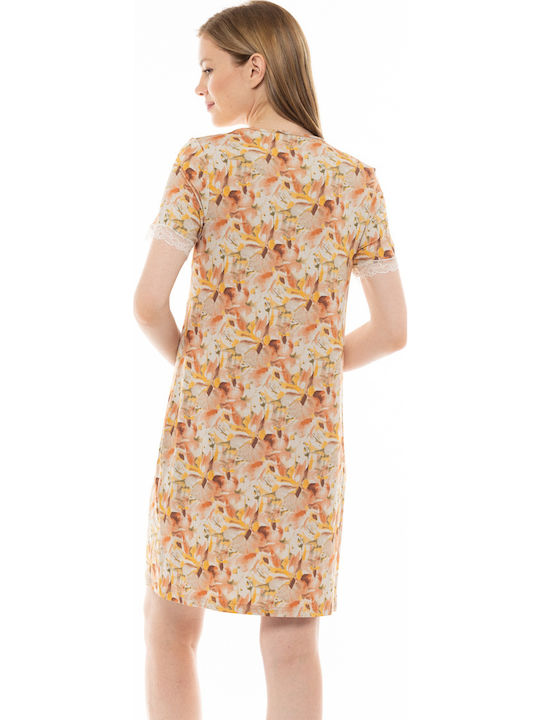 Pink Label Summer Women's Nightdress Pink