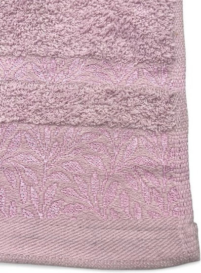 SpitiBazaar Προσώπου 50x90εκ. Ροζ Βάρους 400gr/m²