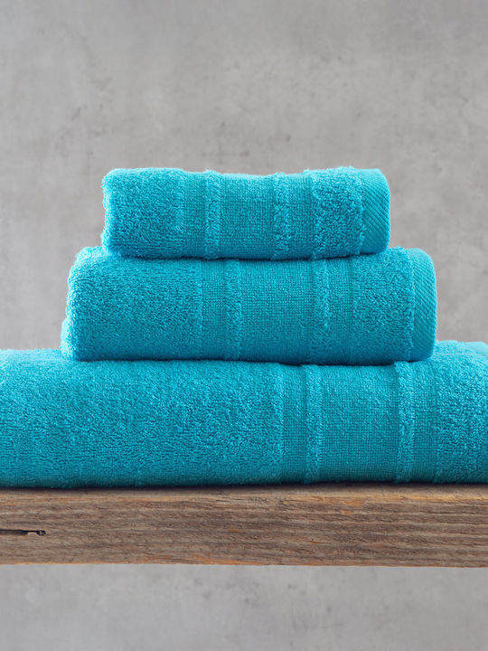 Rythmos Hand Towel Laura 30x50cm Terracotta Weight 500gr/m²