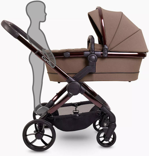 Peach 7 Adjustable 3 in 1 Baby Stroller Suitable for Newborn Coco 12.9kg IC2933