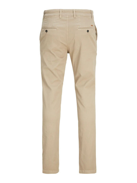 Herrenhose Chino Elastisch Schlank Passform Crockery