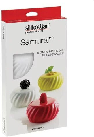 Silikomart Formă de Patiserie din Silicon 7x3.5buc 1buc