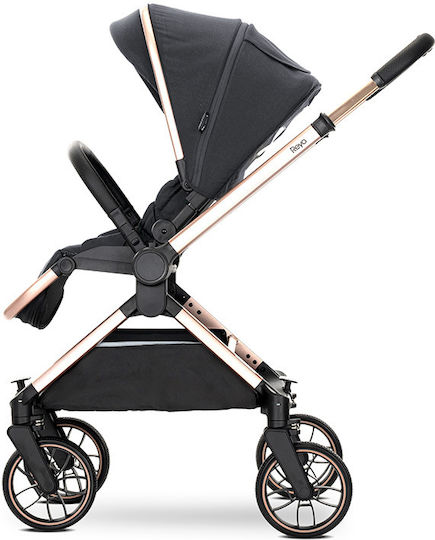Lorelli Reya Adjustable 2 in 1 Baby Stroller Suitable for Newborn Black Jasper
