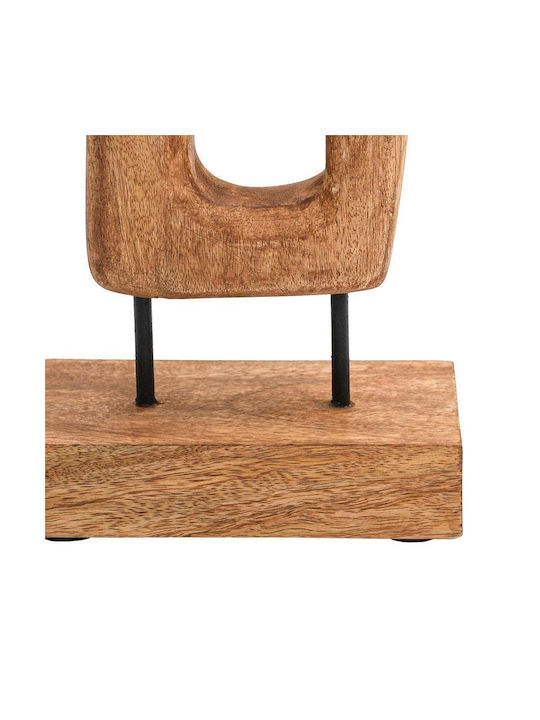 Wooden Decorative Woman Figure Fylliana Fl0112 Natural Antique Finish 17x4x55cm