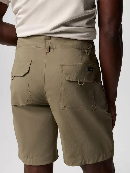 Trail Utility Men's Athletic Shorts Stone Green