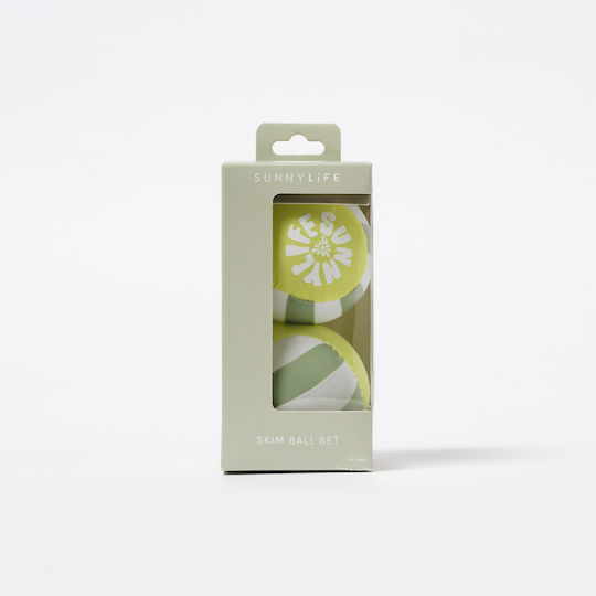 Sunnylife Skim Ball Set Tides Out Citrus