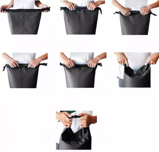 Waterproof Backpack Bag 30L Black
