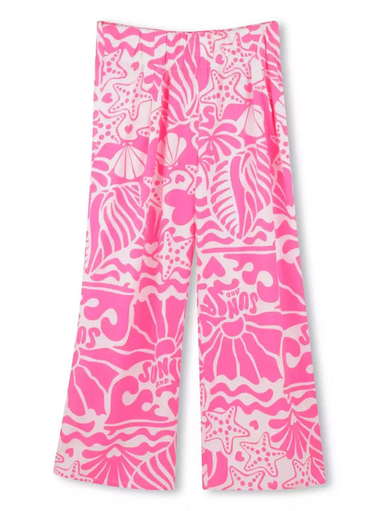 Kids' Palazzo Pants Fuchsia