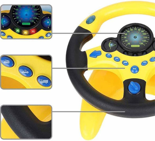 Steering Wheel with Music, Light, and Sounds