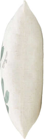 Douceur d'Intérieur Μαξιλάρι Καναπέ Palmiflore Green 45x45εκ.
