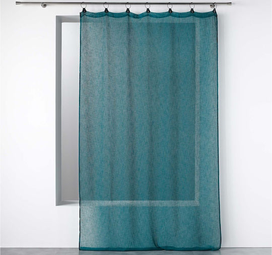 Douceur d'Intérieur Κουρτίνα με Τρουκς Μπλε 140x240εκ.