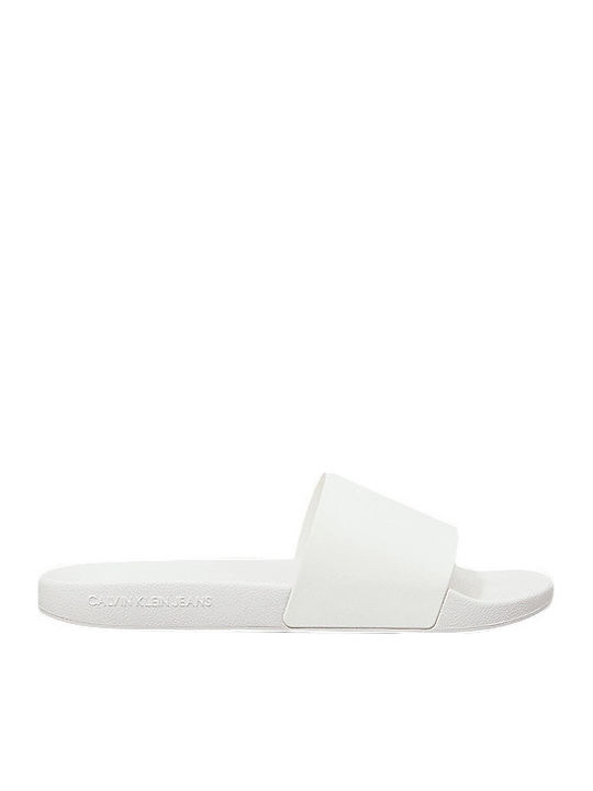 Women's Slides White