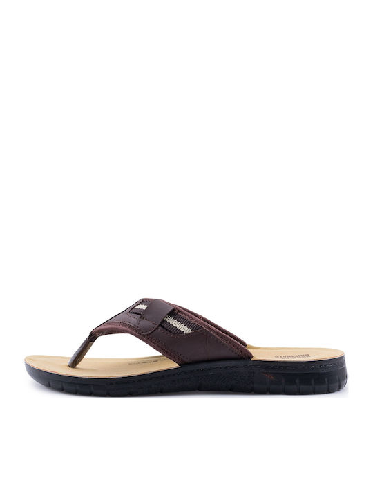 Herrensandalen in Braun Farbe