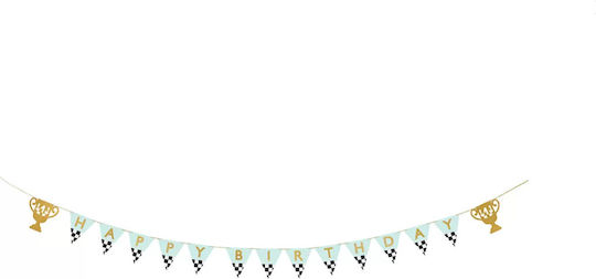 PartyDeco Happy Birthday Γιρλάντα για Party 250εκ.