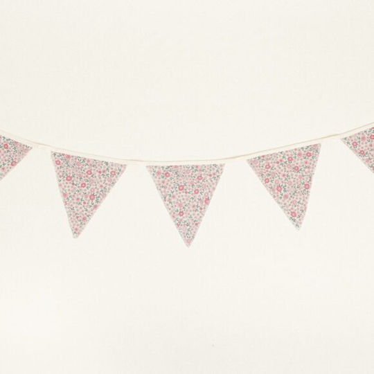 Beauty Home Partydekorationen Flaggen in Rosa Farbe 20cm
