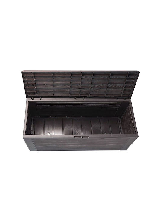 Iliadis Outdoor Storage Box Woodebox Brown L116xW44xH55cm