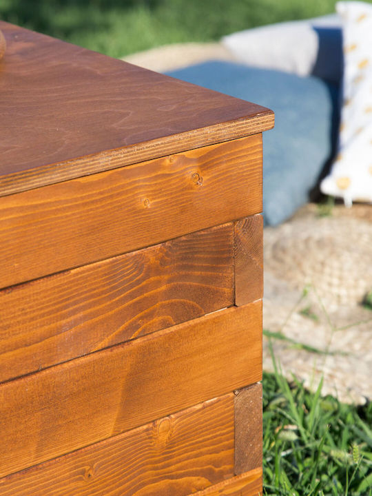 Woodware Μπαоуло Аутдор Сторидж Бокс Дърво Кафяв М110xП45xУ40бр