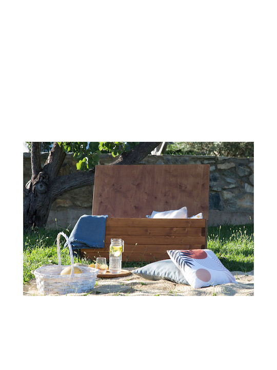 Woodware Μπαоуло Аутдор Сторидж Бокс Дърво Кафяв М110xП45xУ40бр
