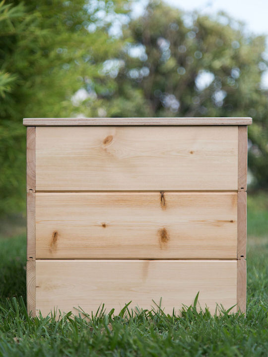 Woodware Outdoor Storage Box 0 Brown L110xW45xH45cm