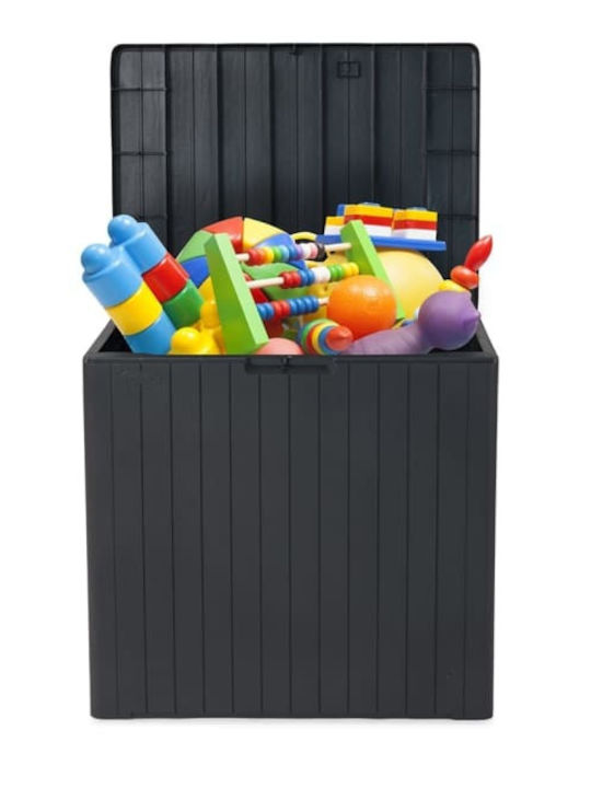 Keter Outdoor Storage Box City 113lt Gray L58xW45xH56cm