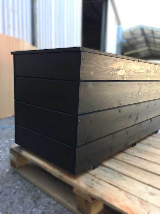 Woodware Außenlagerbox 71.0280 Hölzernes Wenge L110xB45xH55cm