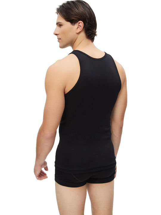 Ανδρικές Φανέλες μαύρο 2Pack