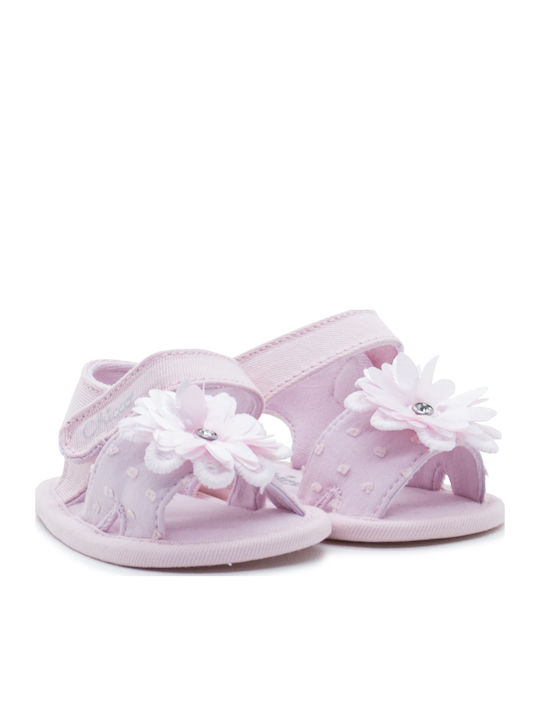 Chicco Βρεφικά Πέδιλα Αγκαλιάς Ροζ Nenita