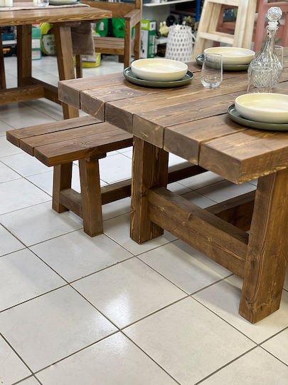 Masă Monahal Bold 240x93x75buc Maro Masă Monahal Bold 240x93x75buc Maro