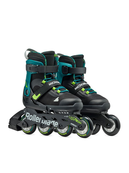 Rollerblade Microblade Xt Inline Einstellbar Rollers Schwarz Erwachsene/Kinder