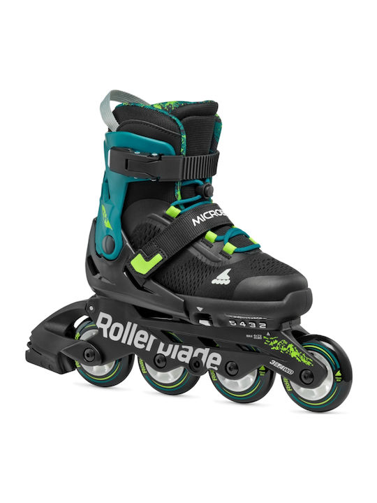 Rollerblade Microblade Xt Inline Einstellbar Rollers Schwarz Erwachsene/Kinder