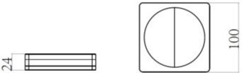 Acp Badezimmerzubehör-Set 6-teilig – Schwarz Gold