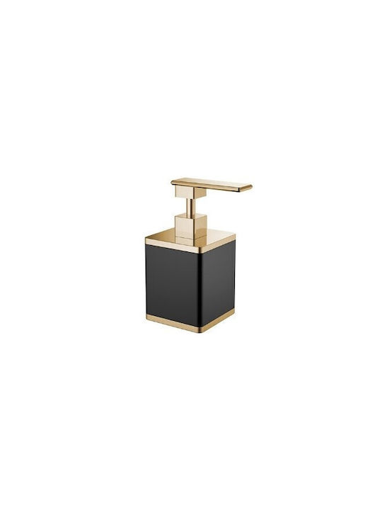 Acp Badezimmerzubehör-Set 6-teilig – Schwarz Gold