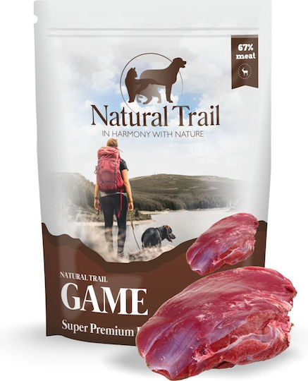 Natural Trail Υγρή Τροφή Σκύλων σε Φακελάκι με Ελάφι χωρίς Γλουτένη 500gr