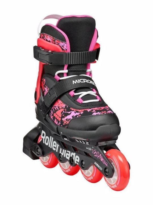 Rollerblade Microblade Sl Inline Αυξομειούμενα Rollers Μαύρα Παιδικά