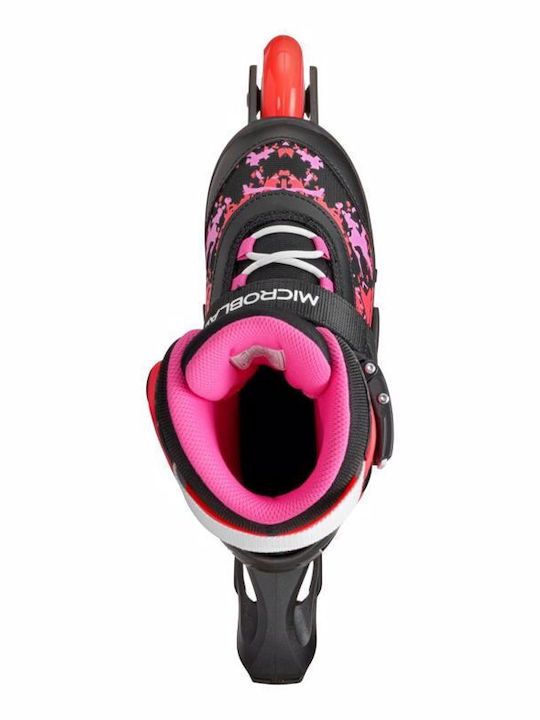 Rollerblade Microblade Sl Inline Αυξομειούμενα Rollers Μαύρα Παιδικά