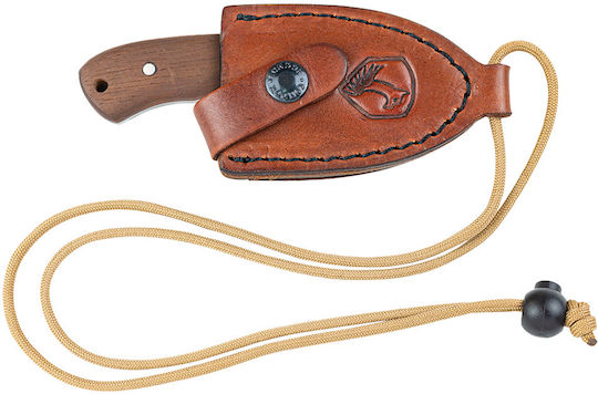Condor Tool & Knives Beetle Neck Μαχαίρι Καφέ σε Δερμάτινη Θήκη