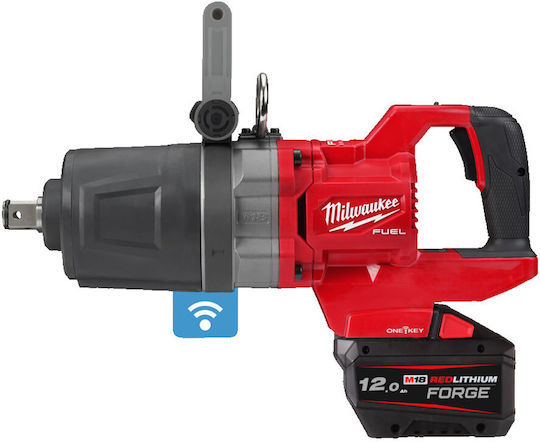 Milwaukee M18 ONEFHIWF1DS-121C Μπουλονόκλειδο Μπαταρίας 18V 1x12Ah με Υποδοχή 1"