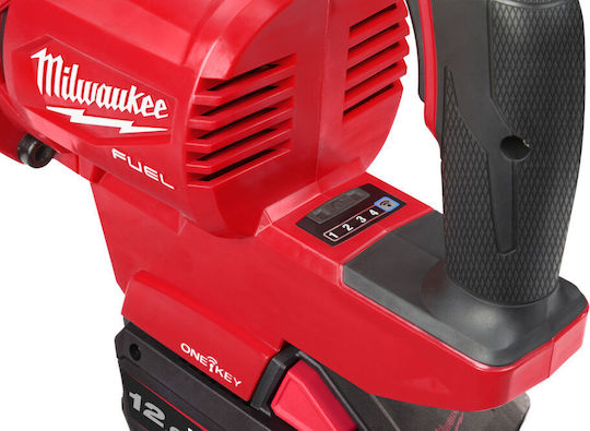 Milwaukee M18 ONEFHIWF1DS-121C Μπουλονόκλειδο Μπαταρίας 18V 1x12Ah με Υποδοχή 1"