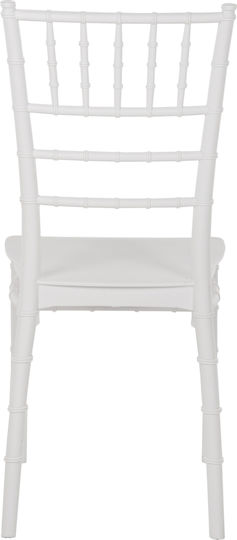 Καρέκλα Catering Πολυπροπυλενίου Tiffany Λευκή 40x46.5x88εκ.