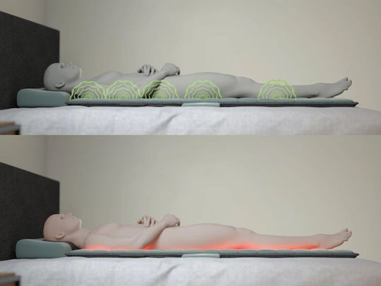 Factory Συσκευή Μασάζ Shiatsu για την Πλάτη, τα Πόδια & το Σώμα με Υπέρυθρη Θερμότητα και Δόνηση