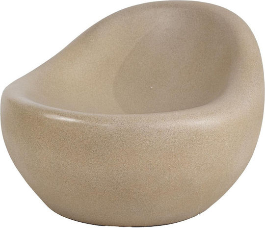 Πολυθρόνα 75x73x57cm Sand