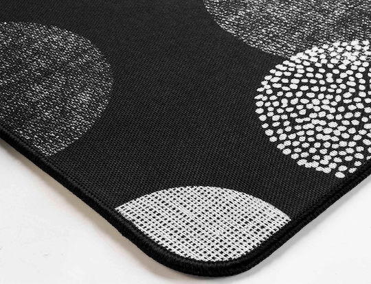 Douceur d'Intérieur Χαλάκι Κουζίνας Διάδρομος 45x120cm Μαύρο Douceur d'Intérieur Χαλάκι Κουζίνας Διάδρομος 45x120cm Μαύρο