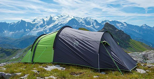 Coleman 3 Blackout Winter Camping Tunnel Mountaineering Green with Double Cloth for 3 People Waterproof 5000mm 400x200x120cm