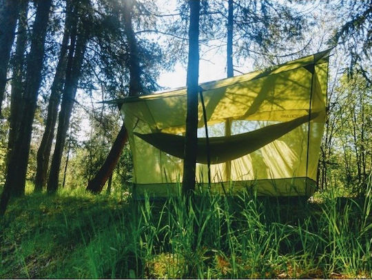 Rockland Rock Castle 1 Camping Tent Mountaineering Khaki with Double Cloth 4 Seasons for 2 People Waterproof 3000mm 300x200x190cm