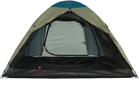 OZtrail Tasman 3V Dome Σκηνή Camping Igloo Μπλε με Διπλό Πανί 3 Εποχών για 3 Άτομα 305x205x125εκ.