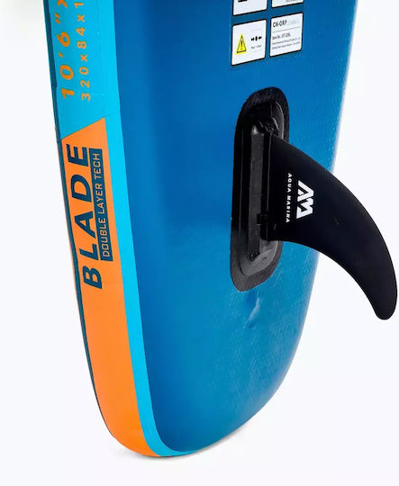 Aqua Marina Aufblasbar SUP Board / Windsurf mit Länge 3.2m Türkis