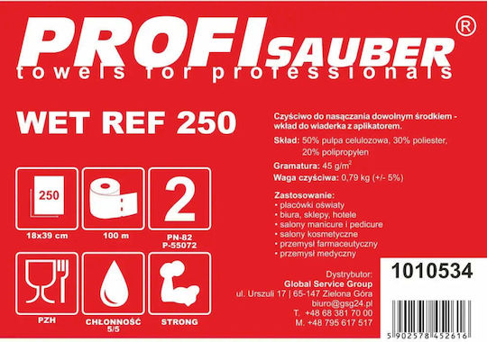 Profi Sauber Office Cleaning Accessories 256 Pieces