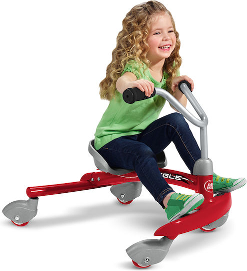 Radio Flyer Детска Триколка Ziggle За Възраст 3-8 Години Червена