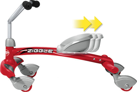 Radio Flyer Детска Триколка Ziggle За Възраст 3-8 Години Червена